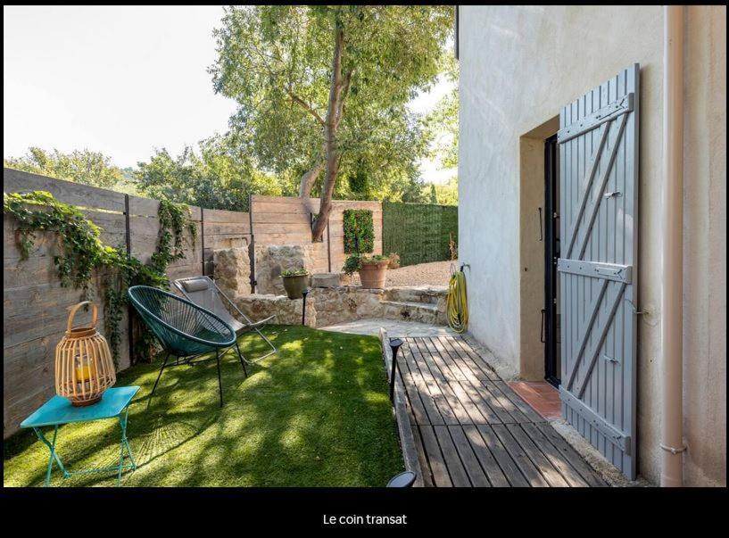 Gite La Quille - Maison De Hameau En Provence Pour 4 Personnes Avec Jardin Privatif Vila Le Puy-Sainte-Réparade Exterior foto