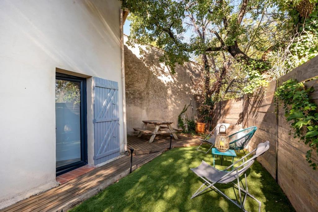 Gite La Quille - Maison De Hameau En Provence Pour 4 Personnes Avec Jardin Privatif Vila Le Puy-Sainte-Réparade Exterior foto